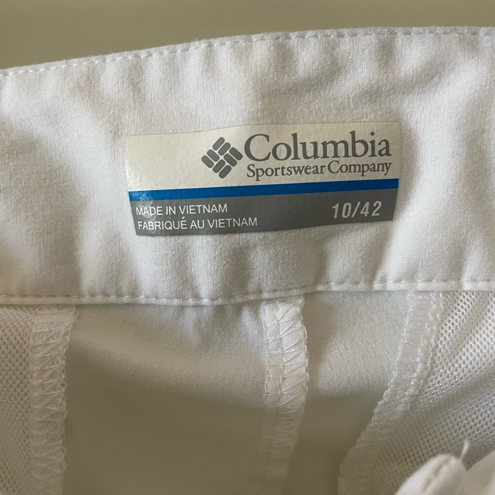 White Columbia Capri size 10 - Picture 3 of 4